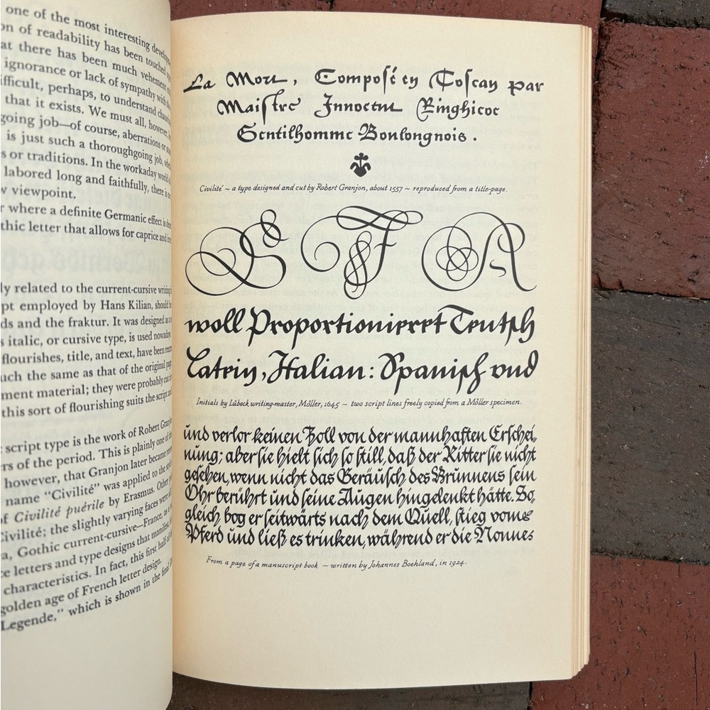 1957 The History and Technique of Lettering Gothic Fonts Printmaking Typography - Picture 2 of 15